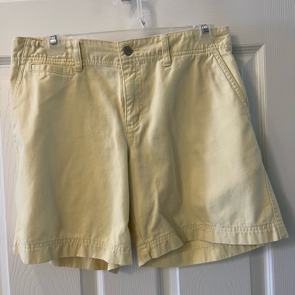 Calvin Klein Pastel Yellow Shorts